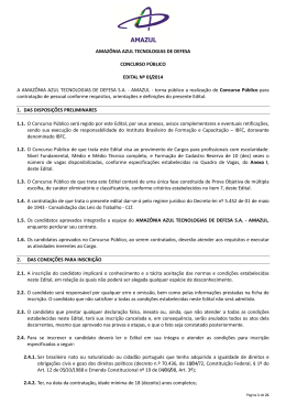 Edital N&ordm; 01/2014