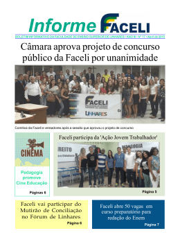 Veja o Informe de Abril