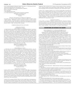 Di&aacute;rio Oficial do Distrito Federal