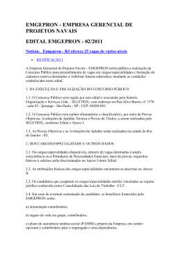 edital 2011 - Concurseiro 10