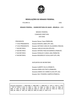 2002 - Senado Federal
