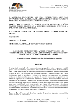 "Conhecimentos para Agricultura do Futuro" O