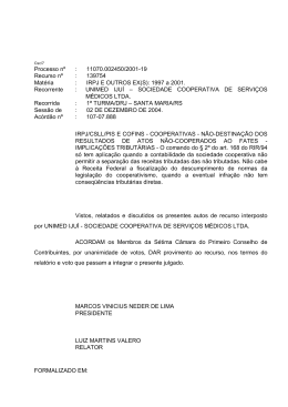 Processo nº : 11070.002450/2001-19 Recurso nº : 139754 Matéria