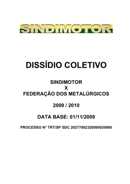 DISS&Iacute;DIO COLETIVO