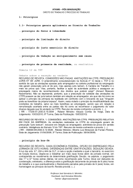 Princ&iacute;pios 1.1- Princ&iacute;pios gerais aplic&aacute;veis ao Direito do