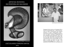 Artistas Invisíveis da Periferia de Salvador – José Eduardo Ferreira