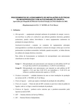 Procedimentos de Licenciamento
