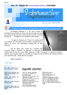 Informativo Cintec 56ª edição