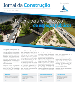 Jornal da Constru&ccedil;&atilde;o - Sinduscon-CE