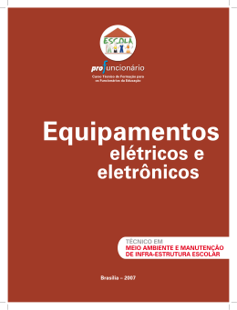 Equipamentos el&eacute;tricos e eletr&ocirc;nicos