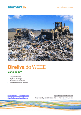 Diretiva do WEEE