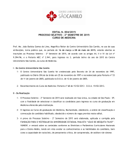 EDITAL n&ordm; 014/2008