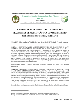 9. identifica&ccedil;&atilde;o matrizes - Revistas Eletr&ocirc;nicas FAEF Produ&ccedil;&atilde;o