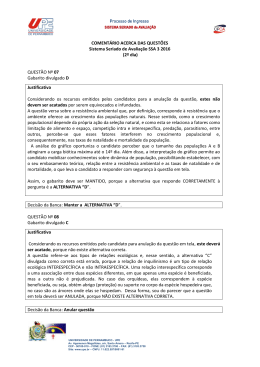 2º dia - Processo de Ingresso