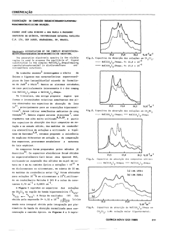 COMUNICA&Ccedil;&Atilde;O - Qu&iacute;mica Nova