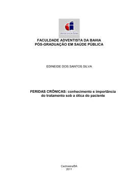 Edineide dos Santos Silva - Faculdade Adventista da Bahia