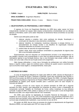 Engenharia Mec&acirc;nica