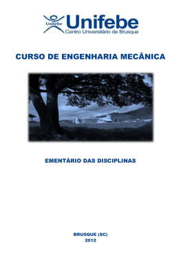 Anexo II - Aprova Criação do Curso de Engenharia Mecânica.