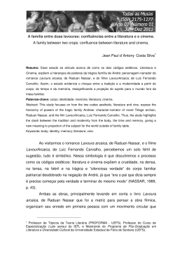 A fam&iacute;lia entre duas lavouras: conflu&ecirc;ncias entre