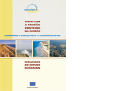Viver com a eros&atilde;o costeira na Europa