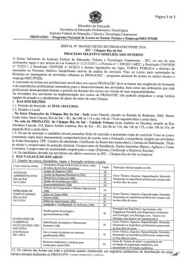 EDITAL 84 2014_interno_Rio do Sul - Instituto Federal Catarinense