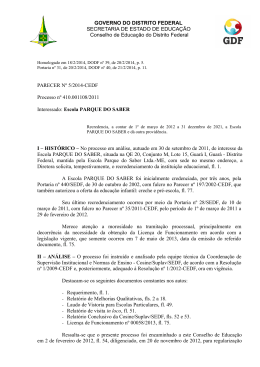 005-2014-CEDF-Escola PARQUE DO SABER