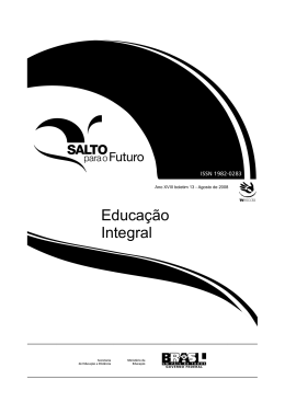 Educa&ccedil;&atilde;o Integral