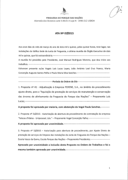 - Junta de Freguesia Parque das Nações