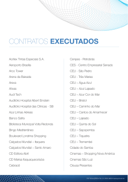 clique aqui para rela&ccedil;&atilde;o ampla de contratos executados
