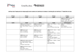 defesas dos trabalhos de gradua&ccedil;&atilde;o dos cursos de controle de