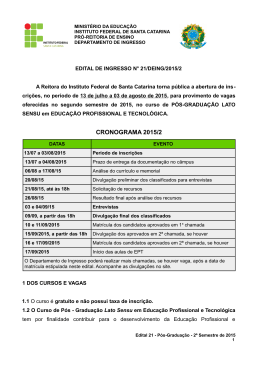 Edital 21/DEING/2015/2