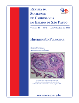 Síndrome Hepatopulmonar - Rev. Soc. Cardiologia