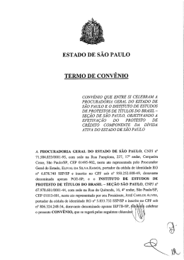 ESTADO DE S&Atilde;O PAULO