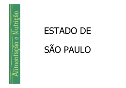 ESTADO DE S&Atilde;O PAULO