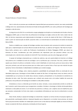 GOVERNO DO ESTADO DE S&Atilde;O PAULO