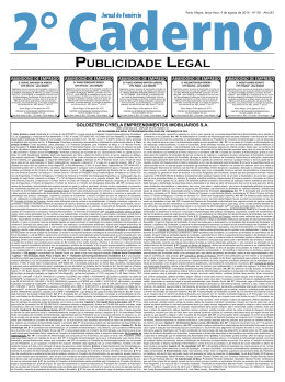 GOLDSZTEIN CYRELA EMPREENDIMENTOS IMOBILI&Aacute;RIOS S.A.