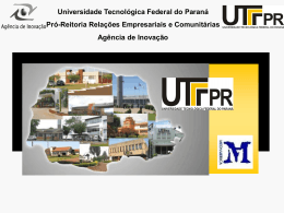 Universidade Tecnológica Federal do Paraná Pró
