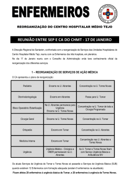 reunião entre sep e ca do chmt - 17 de janeiro