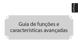 Guia de fun&ccedil;&otilde;es e caracter&iacute;sticas avan&ccedil;adas