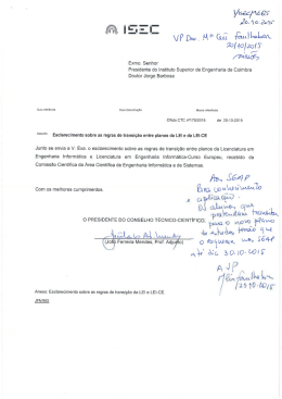 2015.2016 - Instituto Superior de Engenharia de Coimbra