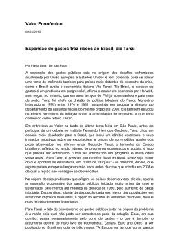 Valor Econômico - Instituto Fernando Henrique Cardoso