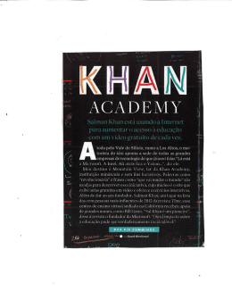 Khan Academy - Funda&ccedil;&atilde;o Lemann