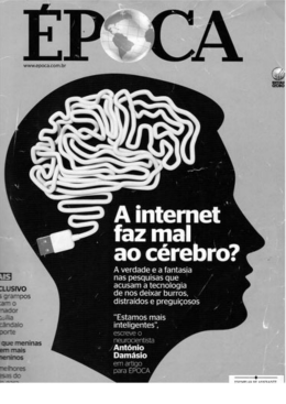 A internet faz mal ao cerebro - Revista Epoca
