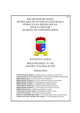 rio grande do norte secretaria de estado da seguran&ccedil;a p&uacute;blica e da