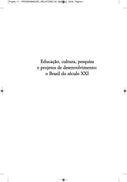 Programa&ccedil;&atilde;o