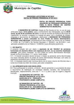 processo licitatório nº 057/2015 edital de pregão