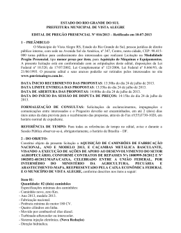 TERMO DE ENCERRAMENTO - Prefeitura Municipal de Vista Alegre