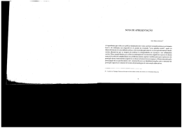 nota de apresenta&ccedil;&atilde;o - Reposit&oacute;rio Aberto da Universidade do Porto