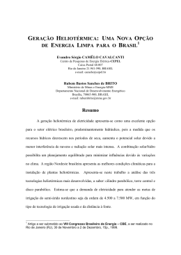 GERA&Ccedil;&Atilde;O HELIOT&Eacute;RMICA - Funda&ccedil;&atilde;o Brasileira para o
