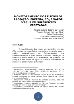 Capítulos 1, 2 e 3, do Livro Mudanças Climáticas e Modelos